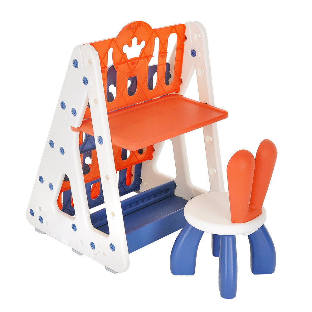 Набор детской мебели Pituso (стеллаж/стол+стульчик) Red/Красный