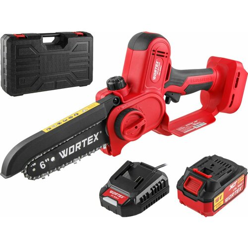 WORTEX CEC 2518-2 в чем. ALL1 XLT SET БЕСЩЕТ, 18 В, 6' (шина 15 см, 1/4", 3 мм) (1334828)