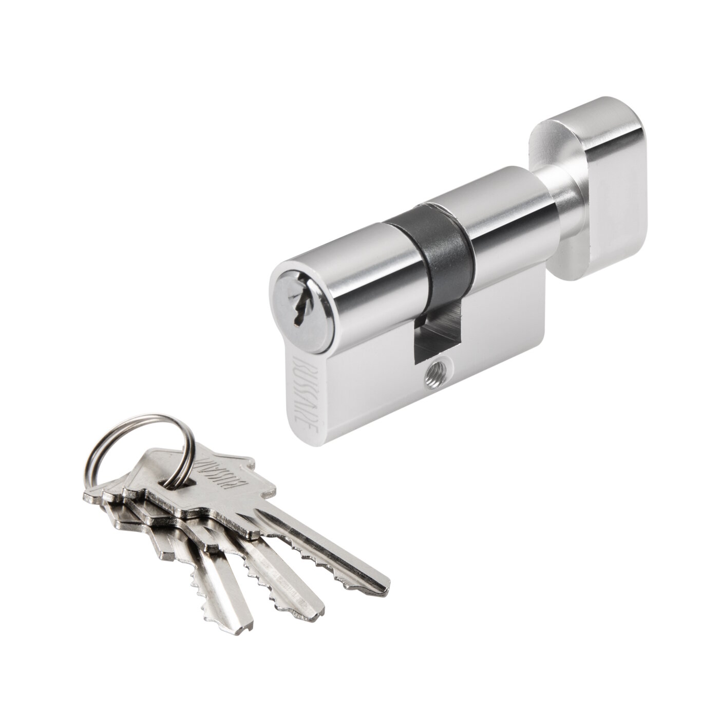 Ключевой цилиндр Bussare CYL 3-50 TR CHROME (Хром матовый)