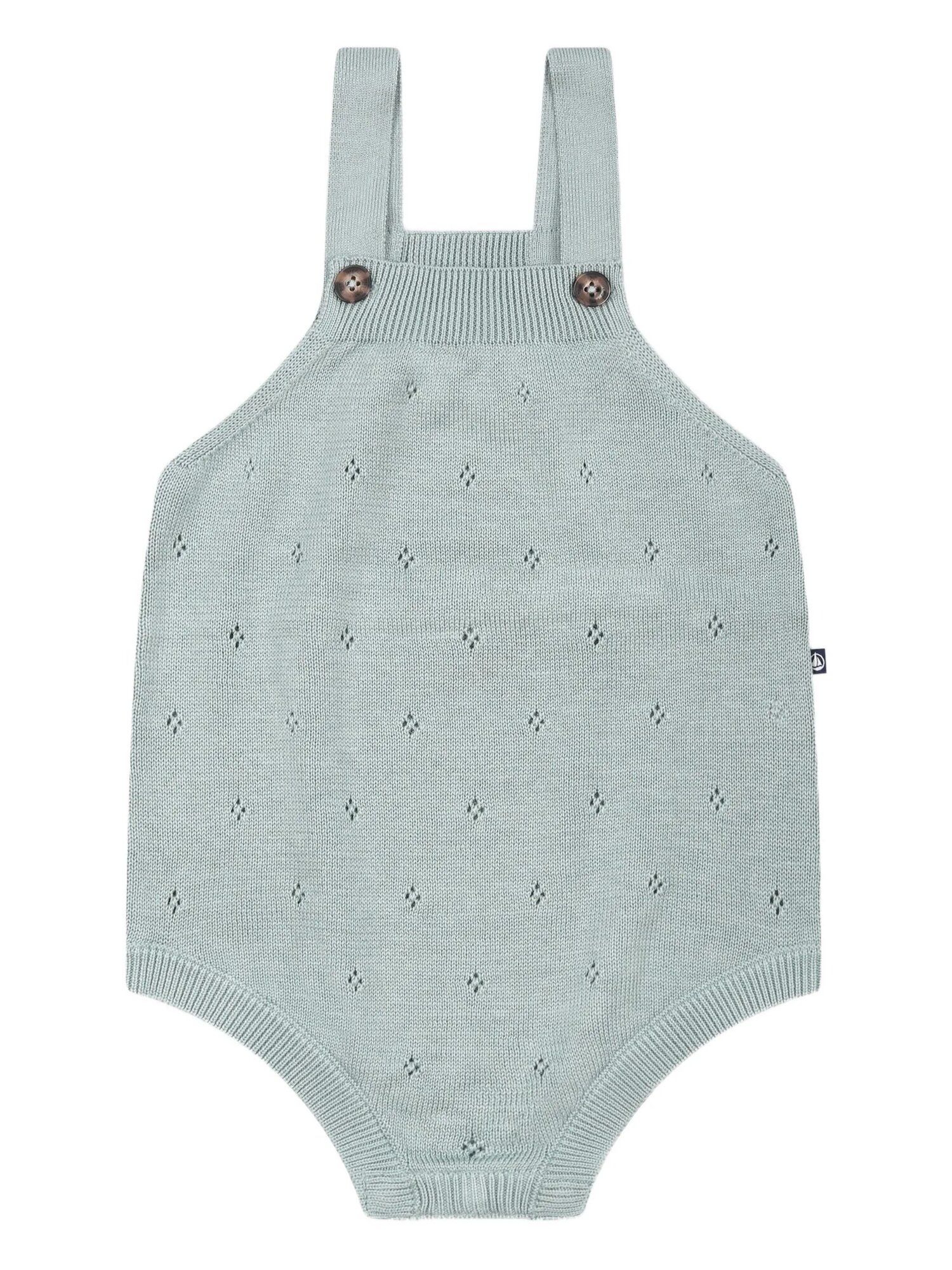 Комбинезон Petit Bateau, размер 3 мес, зелeный