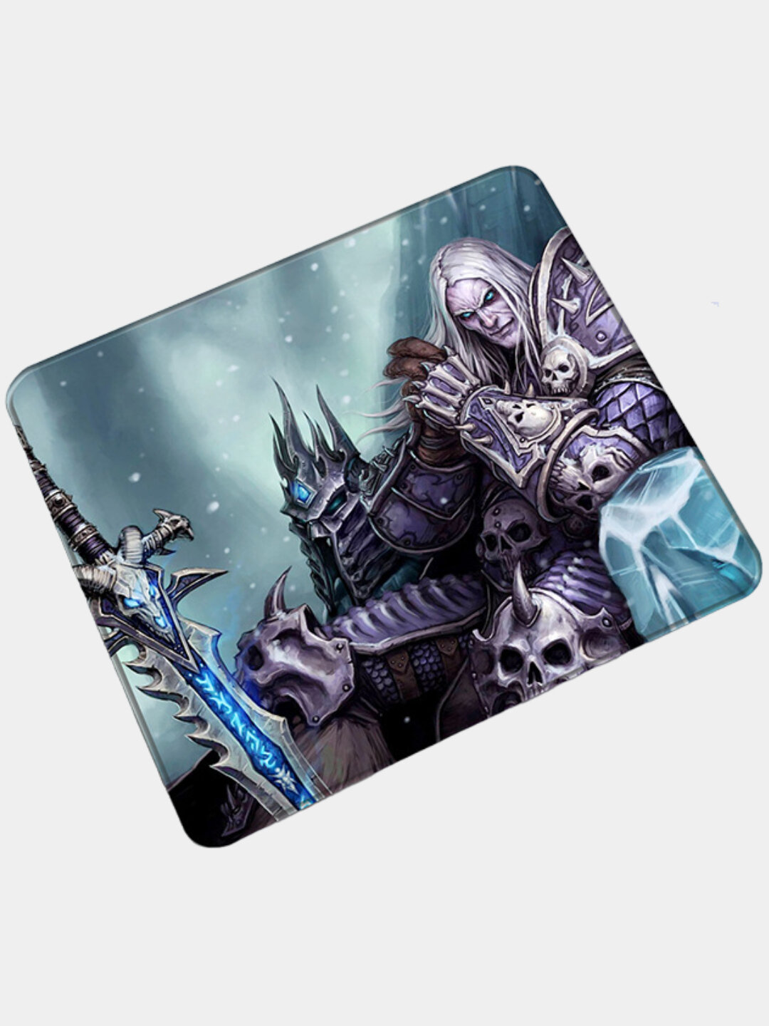 Коврик игровой компьютерный для мыши World of Warcraft, 300 * 250 мм, Небесно-голубой