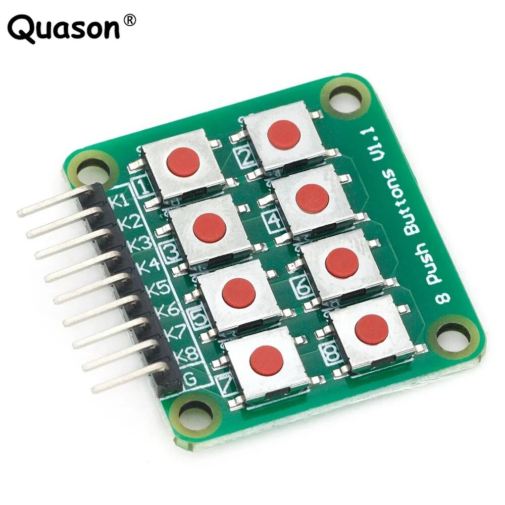 Матричная клавиатура Quason 8 кнопок 2x4