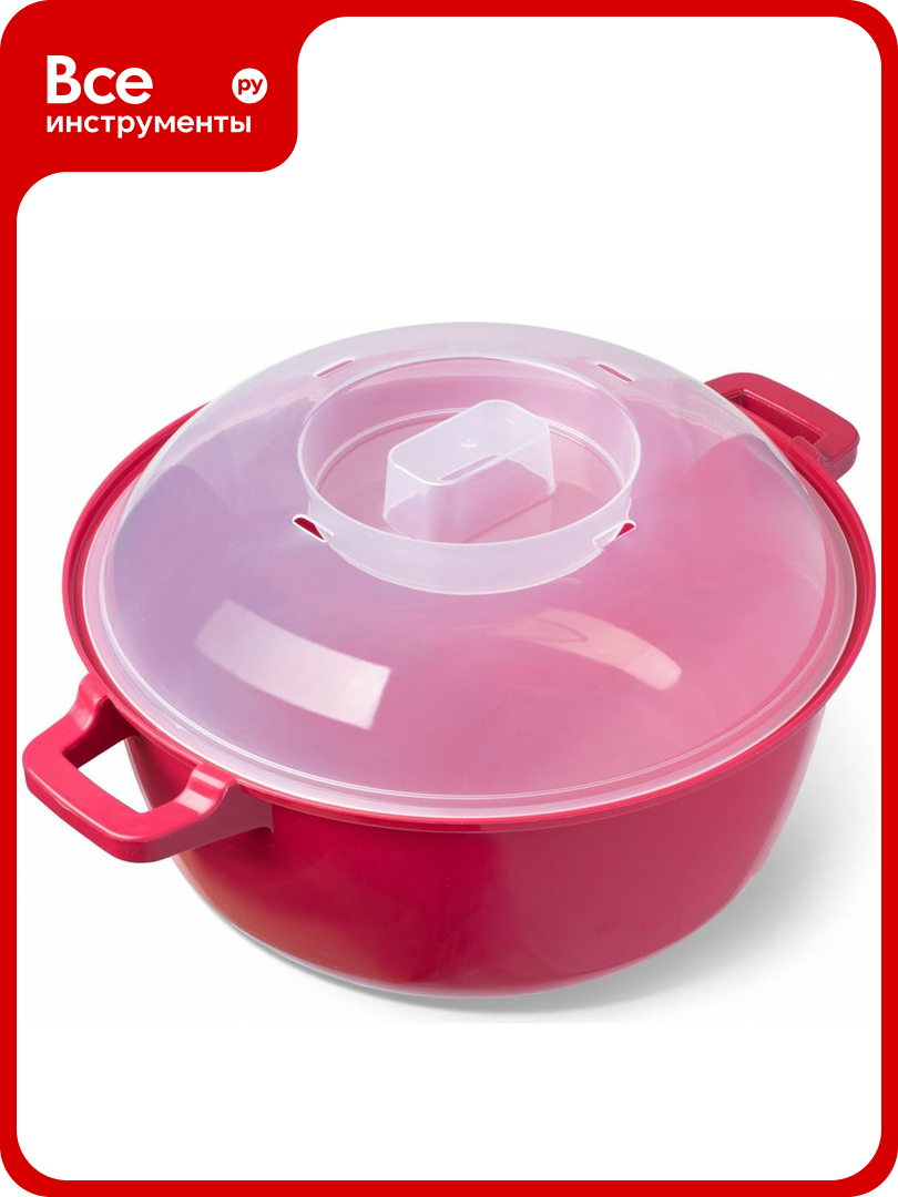 Кастрюля для СВЧ Martika Маджико 3 л колор С419-01-КОЛ