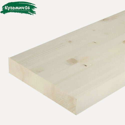 Изображение товара Тетива прямая, Сосна 50х300х3000 мм, деревянная, для лестницы