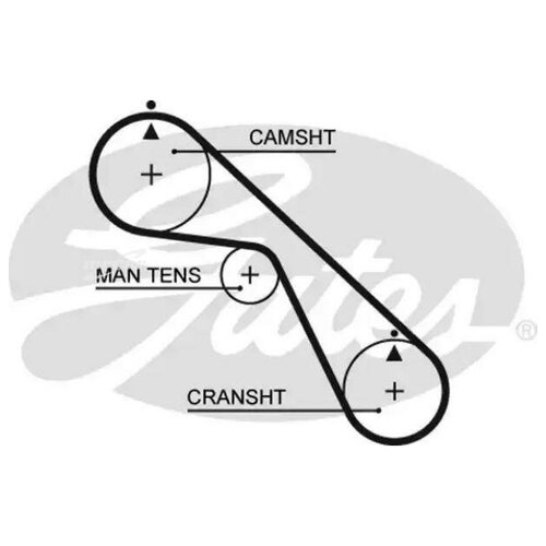 Ремень грм, gates, 5530xs