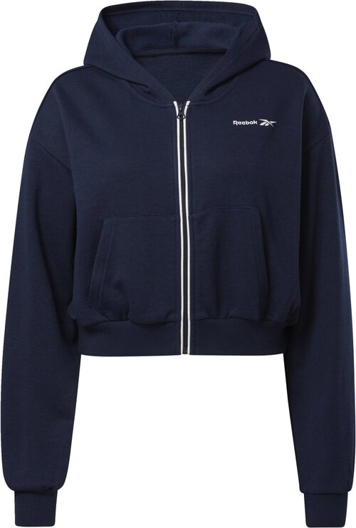 Худи Reebok RIE FT FULLZIP, размер XL, синий