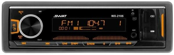 Автомагнитола Swat WX-2105 1DIN 4x50Вт