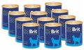 Корм для кошек Brit с индейкой (паштет) (12 шт х 0.34 кг) упаковка