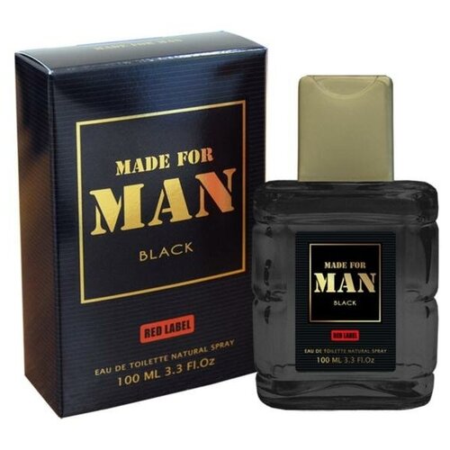 Туалетная вода мужская Made For Man Black, 100 мл