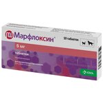 Таблетки KRKA Марфлоксин 5 мг - изображение