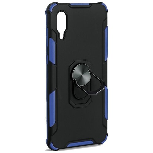 Чехол-накладка с магнитом для Samsung Galaxy A02 SM-A022F/DS Синий