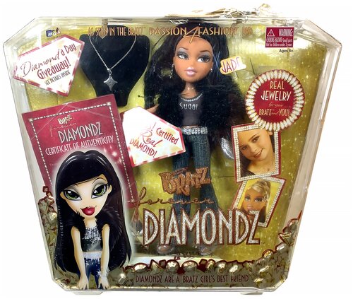 Кукла Братц Джейд из серии Бриллианты навсегда 2006 Bratz Forever Diamondz Jade V1