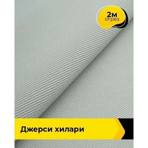 Ткань для шитья и рукоделия Джерси Хилари 2 м * 150 см, серый 019 ткань для шитья и рукоделия джерси хилари 2 м 150 см бежевый 022