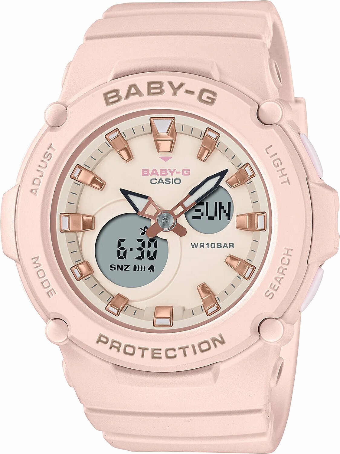 Часы наручные женские спортивные Casio Baby-G BGA-275-4A Японские оригинальные часы с гарантией от официального дилера