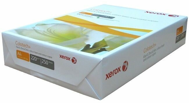 Бумага XEROX Colotech Plus 170CIE, 220г, A4, 250 листов () (См. 003R94668)