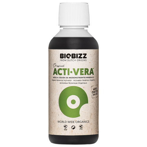 Органический стимулятор роста и иммунитета BioBizz Acti-Vera 0.25л иммуностимулятор acti vera biobizz 5 л