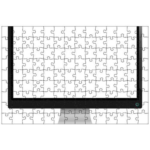 фото Магнитный пазл 27x18см."экран, монитор, компьютер" на холодильник lotsprints