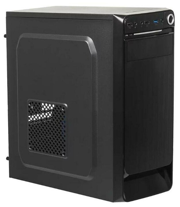 Корпус ATX Miditower Accord E-01B Black