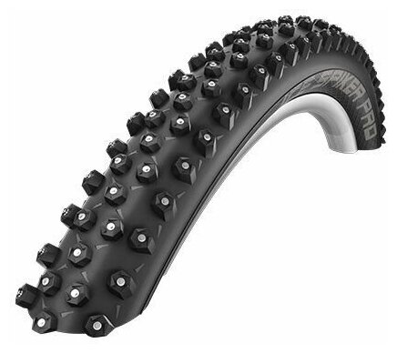 Шипованная покрышка Schwalbe Ice Spiker Pro 27.5*2.25 57-584 RaceGuard 27.5