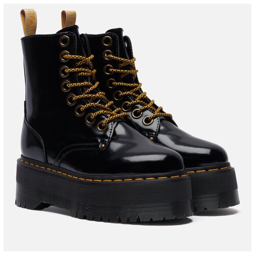 Ботинки берцы  Dr. Martens, размер 39, черный