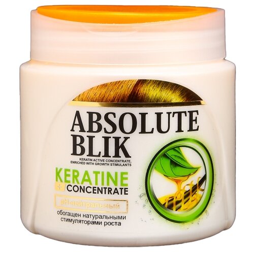 Бальзам для волос ABSOLUTE BLIK, с Кератином, 500мл