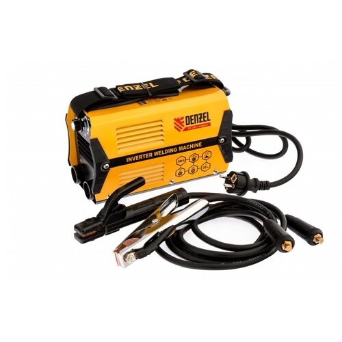 DENZEL Аппарат инвертор дуговой сварки DS-200 Compact 200 А ПВ 94373 908300₽