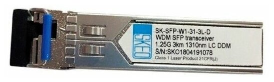 SK-SFP-W1-31-3L-D Модуль WDM SFP 1.25 Gb/s, 1310nm 3 км, LC DDM