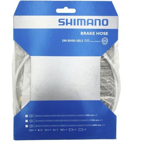 Гидролиния Shimano Saint BH90-SBW 1000 мм белый гидролиния shimano zee bh90 sbsw 1000мм обрезной цв белый tl bh61