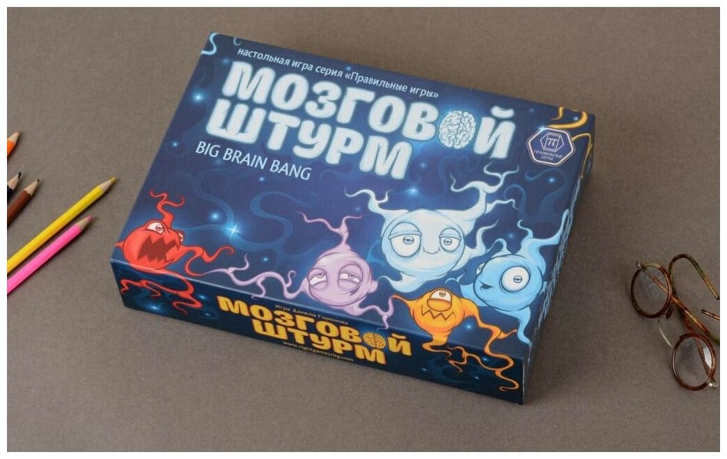 Настольная игра "Мозговой штурм" ПРАВИЛЬНЫЕ ИГРЫ - фото №4