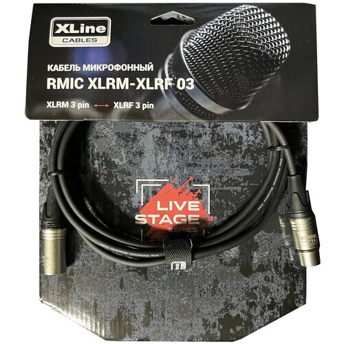 Кабель аудио 1xXLR - 1xXLR Xline Cables RMIC XLRM-XLRF 20 20.0m