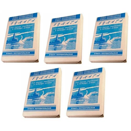 Бумага писчая Кондопога А4 2500л 45гм2 белизна 60 бумага для письма творчества и пишущих машин 1580₽