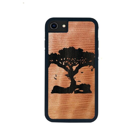 фото "чехол t&c для iphone se 2020/8/7, tpu, wild collection, магическое дерево (секвойя - эвкалипт)" timber & cases