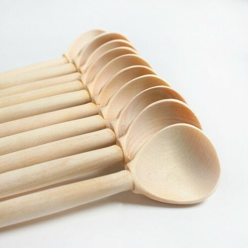 Заготовки для декорирования Ложки малые 10 шт размер 145 35 см 1150₽