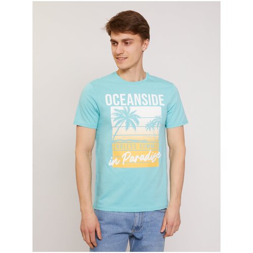 фото Футболка zolla z01126321y071 размер xxl, мятный