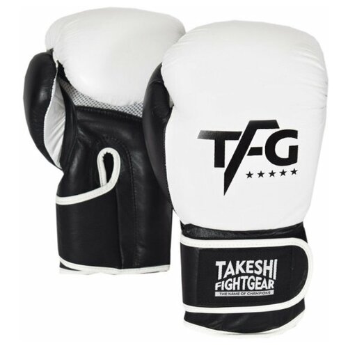 фото Перчатки боксерские тренировочные takeshi fight gear tfg air cool белые