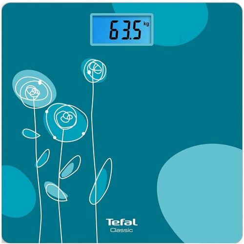 Весы напольные электронные Tefal PP1533V0 макс.160кг рисунок весы напольные tefal pp1534v0 classic стекло до 160кг серый