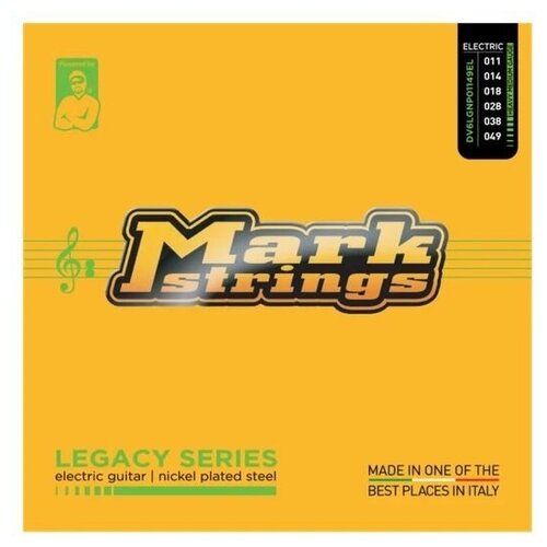 Markbass Legacy Series DV6LGNP01149EL струны для электрогитары, 11-49, никель