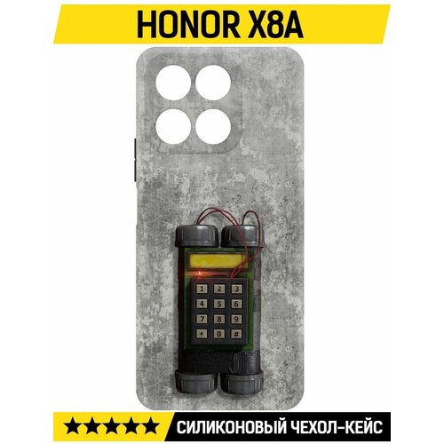 Чехол-накладка Krutoff Soft Case Cтандофф 2 (Standoff 2) - C4 для Honor X8a черный