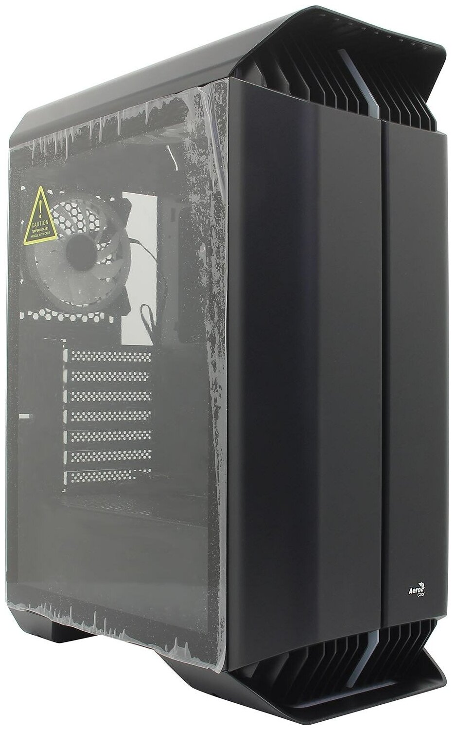 Корпус ATX AEROCOOL Gladiator Duo-G-BK-v1, Midi-Tower, без БП, черный [accm-pb27033.11] - фото №1