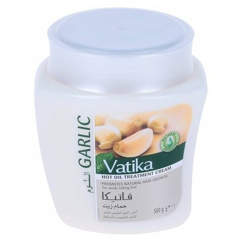 маска для волос dermokil garlic Dabur Маска для волос Dabur Vatika Garlic для ломких и выпадающих волос, 500 г