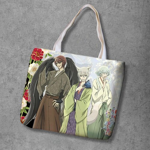фото Сумка шоппер anime dakimakura, фактура рельефная, мультиколор