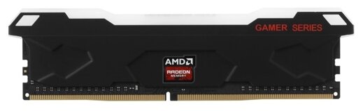 Модуль памяти AMD Radeon DDR4 8Gb 2666Mhz Long DIMM 1.2V Heat Shield RGB (R7S48G2606U2S-RGB)