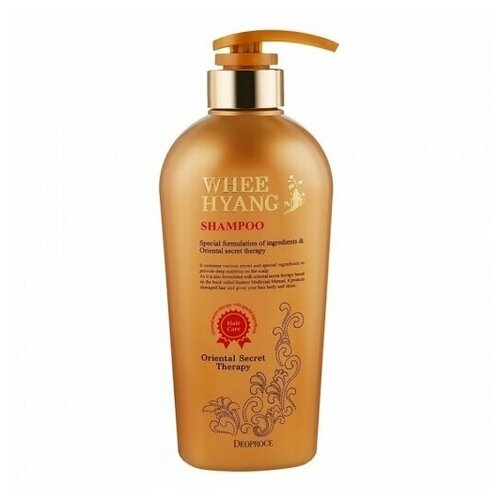 DEOPROCE Шампунь для волос с экстрактом женьшеня WHEE HYANG SHAMPOO 530мл.