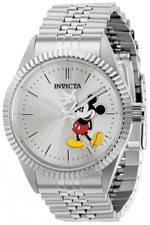 Наручные часы INVICTA Наручные часы Invicta Disney Limited Edition Mickey Mouse Men 37850, серебряный