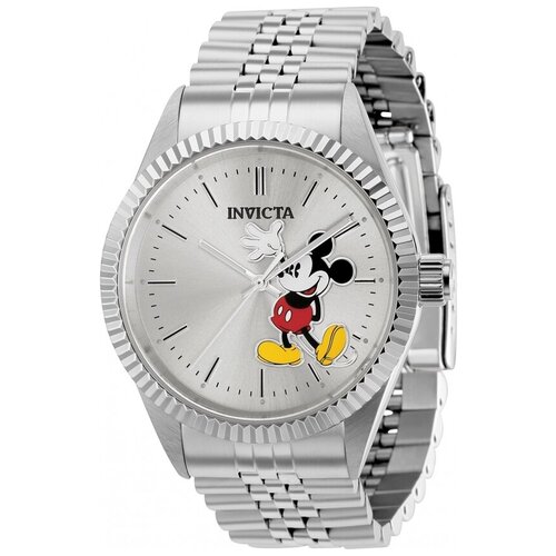 фото Наручные часы invicta наручные часы invicta disney limited edition mickey mouse men 37850, серебряный