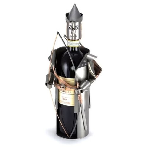 Оригинальная металлическая подставка - держатель для бутылки Робин Гуд
