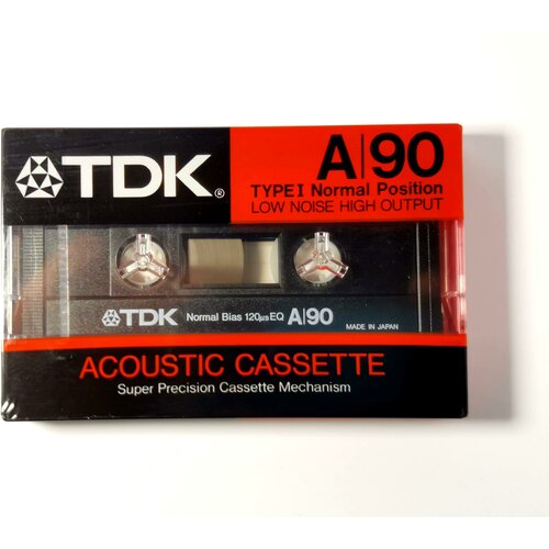 Аудиокассета TDK A-90 (Made in Japan)