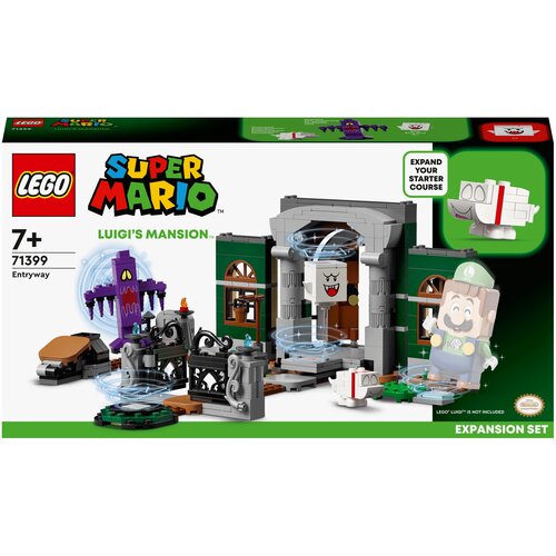 Конструктор LEGO Super Mario 71399 Дополнительный набор Luigi’s Mansion: вестибюль, 504 дет. конструктор lego super mario 71398 дополнительный набор берег дорри 229 дет