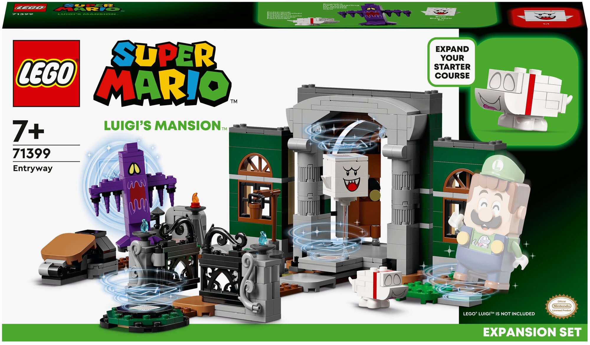 Конструктор LEGO Super Mario 71399 Дополнительный набор Luigi’s Mansion: вестибюль