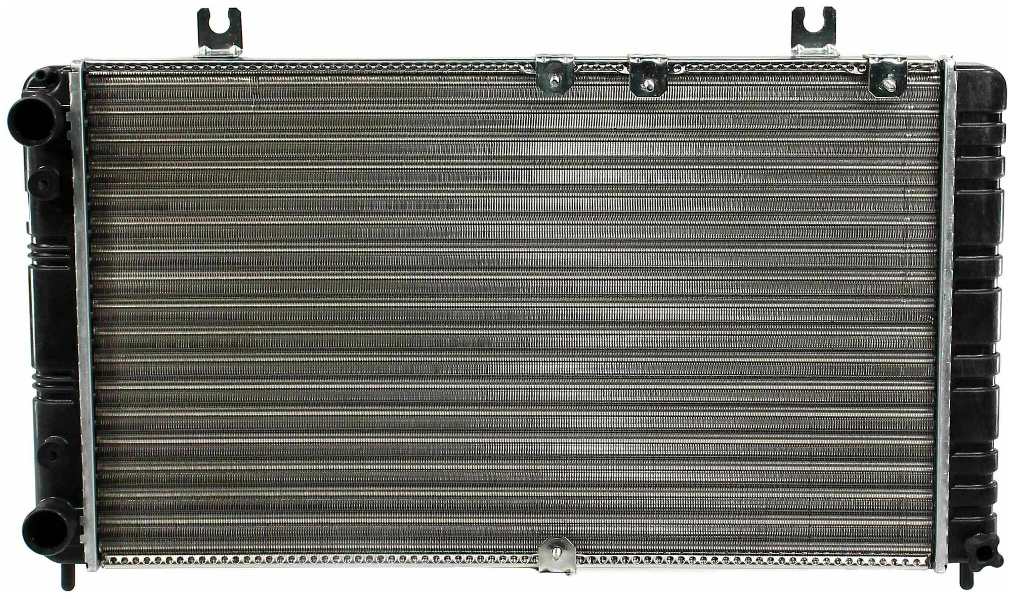 Радиатор охлаждения ВАЗ 1117-19 алюминиевый, 2-рядный под кондиционер, ДЗР 1119-1301012-73